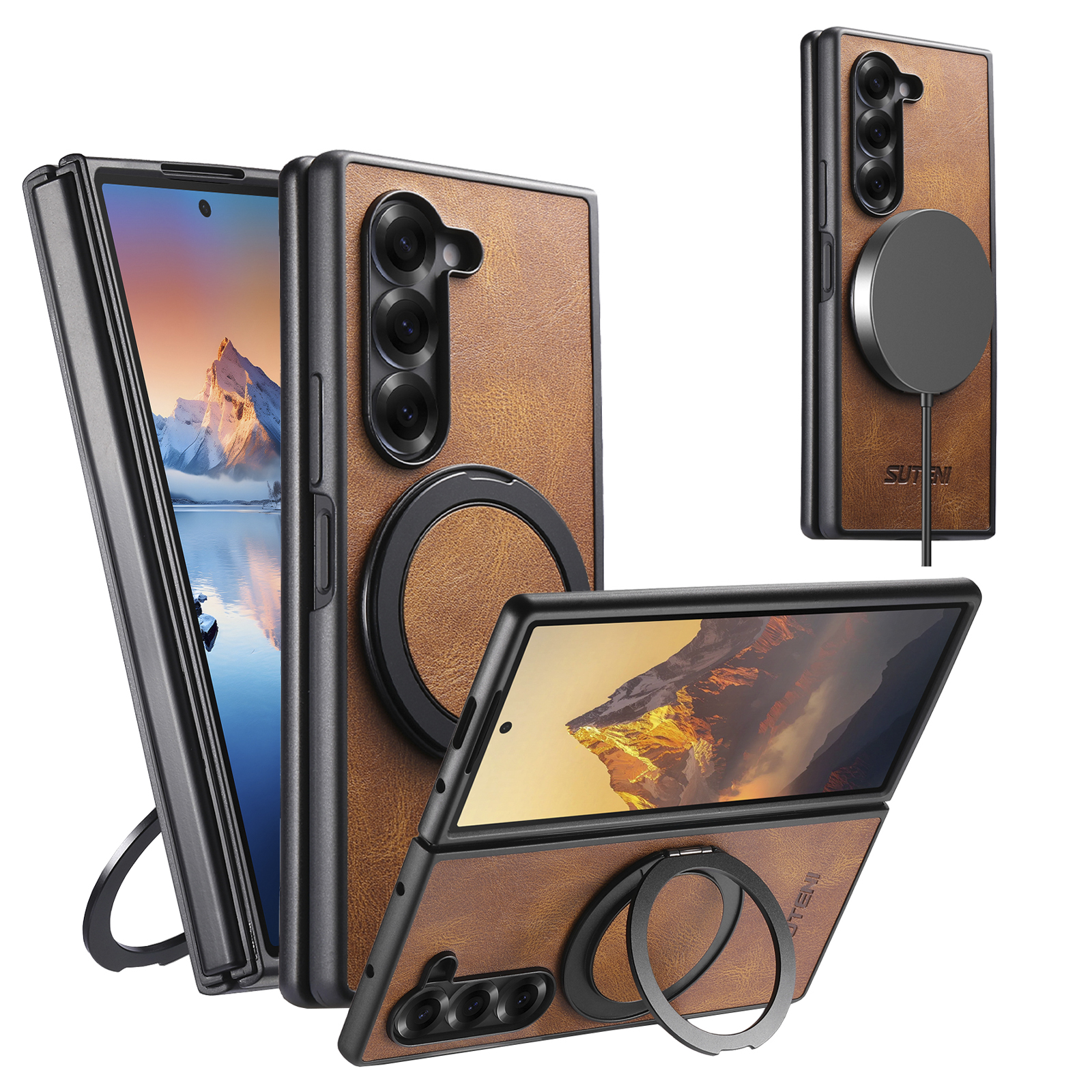三星手机Galaxyzfold7磁吸支点壳