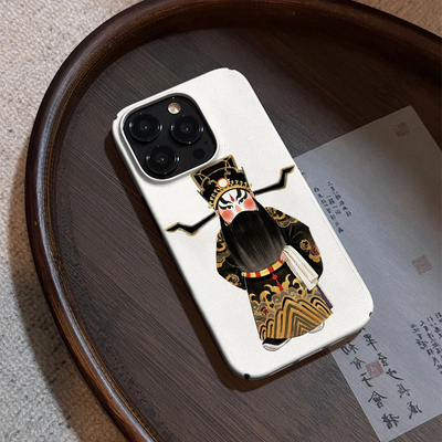 京剧徐延昭 国家重臣手机壳适用iphone14pro华为mate70中国风苹果13小米12净角oppo戏曲vivo复古Reno8红米K50