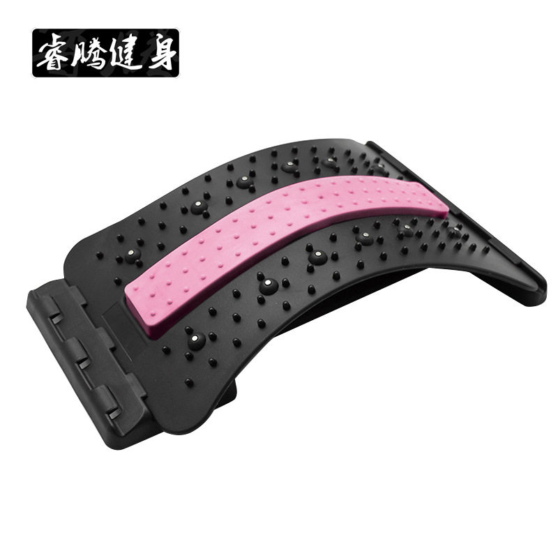 腰靠腰垫脊椎护腰带针灸款腰椎牵引器腰部按器背部矫正器