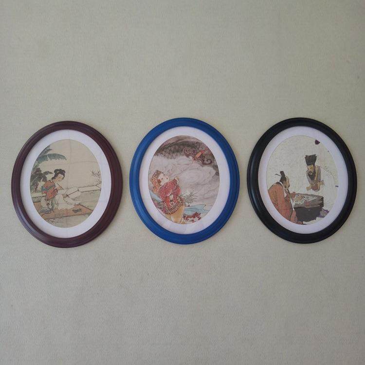 低价供应20寸欧式椭圆相框客厅组合画框 简约复古照片悬挂相框,家居饰品,DIY亲子装饰画,淘宝优惠券,粉丝福利购,淘宝优惠卷