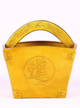 直供仿古粮斗 日进斗 金粮斗 铜制粮斗 客厅家居工艺品摆件