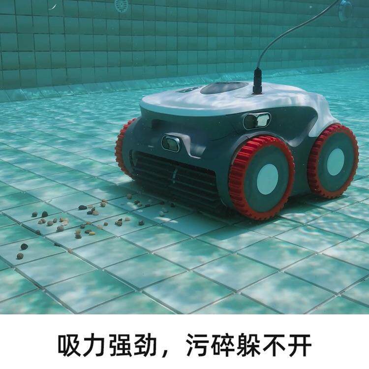 泳池全自动吸污机水下自动吸尘器游泳池清洁机器人水乌龟清洗机器