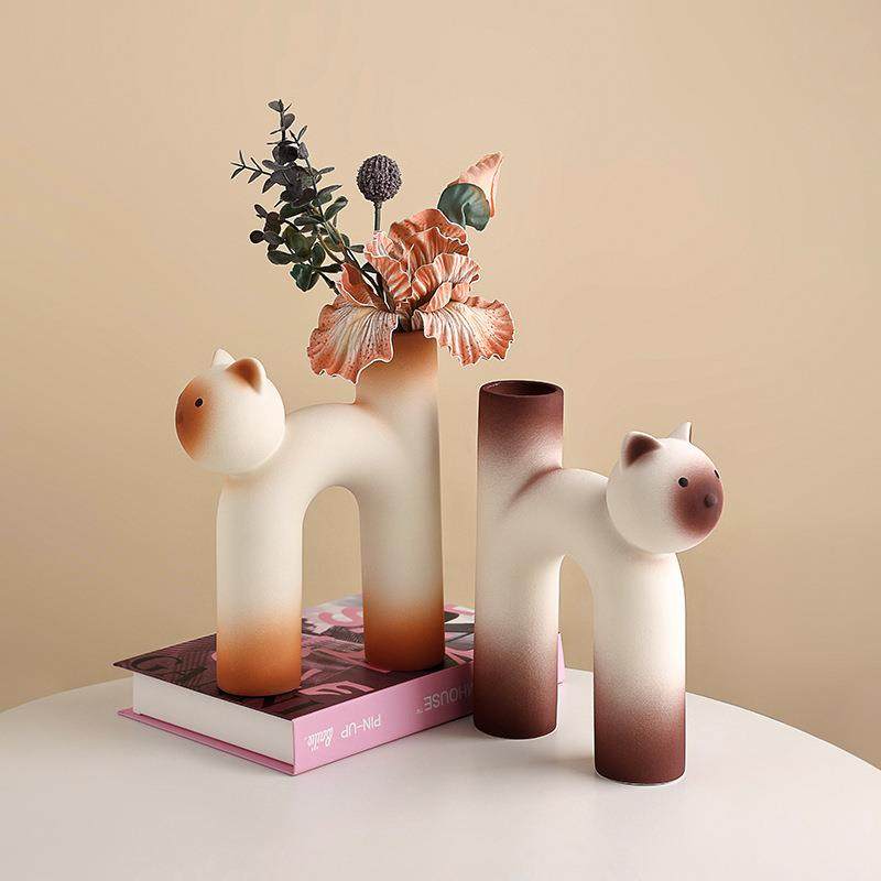 贝汉美创意法式陶瓷花瓶摆件客厅插花家居餐桌玄关桌面奶油风装饰,橡塑材料及制品,工业陶瓷,淘宝优惠券,粉丝福利购,淘宝优惠卷