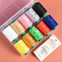 10 цветовой линии+швейная игла 16 штук+коробка для хранения