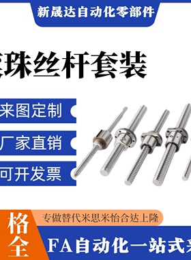 C-TBSE TBSB0802 1002 1004 1505 1516 1520 2010 3210滚珠丝杆