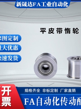 EVF21惰轮EVF21-W9 W11 W15 W16 W22-D20 25 30 35 40 45同步带轮