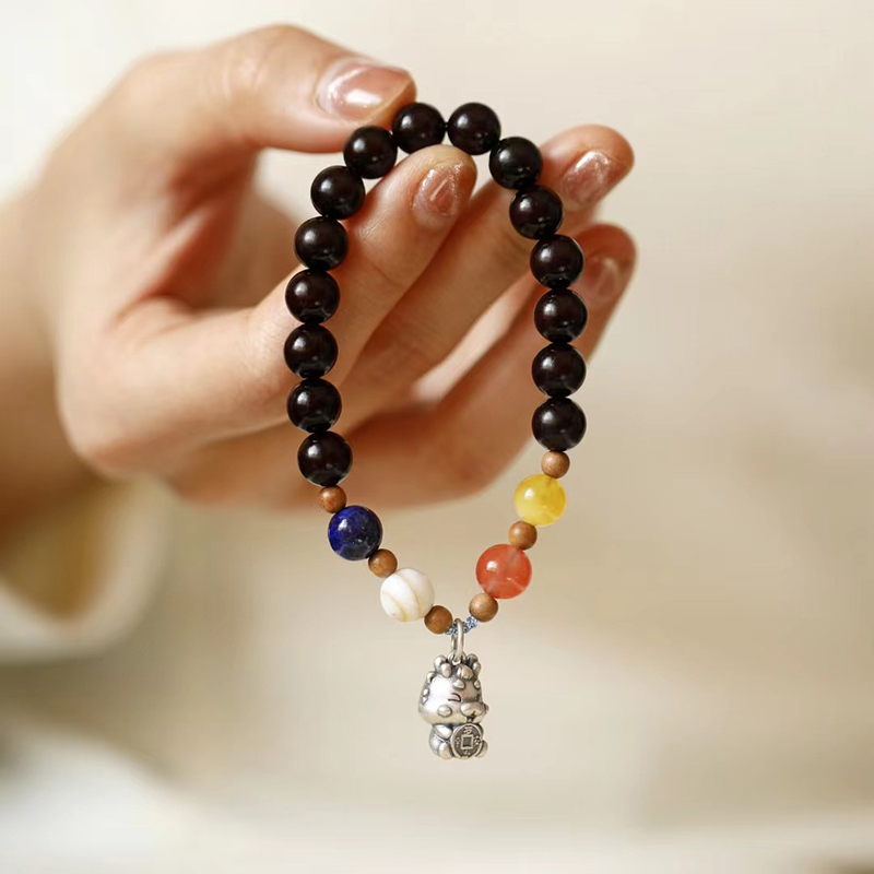 小叶紫檀手串女士手链8mm