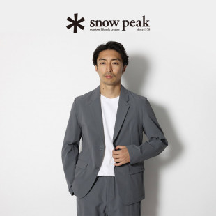 24SU005 外套上衣JK snowpeak雪峰户外Active Comfort夹克防水西装
