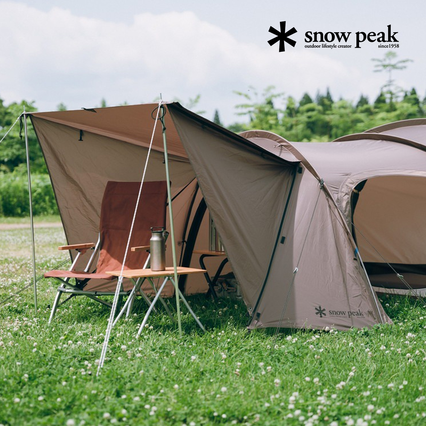 SnowPeak雪峰过夜装备圆顶寝室帐