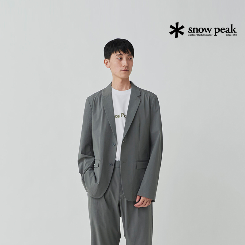 snowpeak2025春夏户外运动休闲西服商务外套Active夹克男女