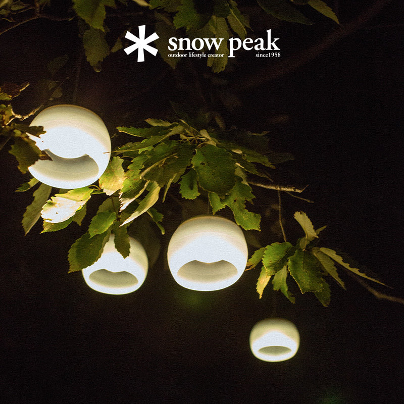 snowpeak露营可调节灯笼花