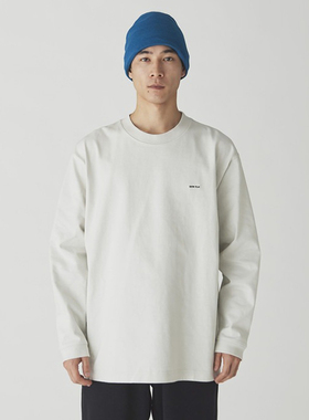 snowpeak雪峰户外纯棉长袖T恤Heavy Cotton圆领T恤 SW-24AU201