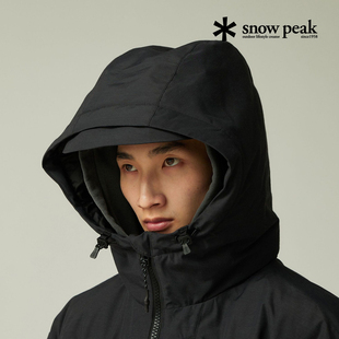 SnowPeak雪峰户外阻燃防水800蓬防风温暖90绒羽绒服男 JK-25AU004