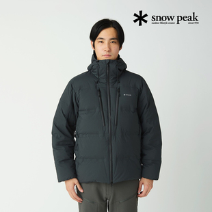 SnowPeak雪峰2025新款保暖户外短款一体填充羽绒服SPF-JK-25AU904