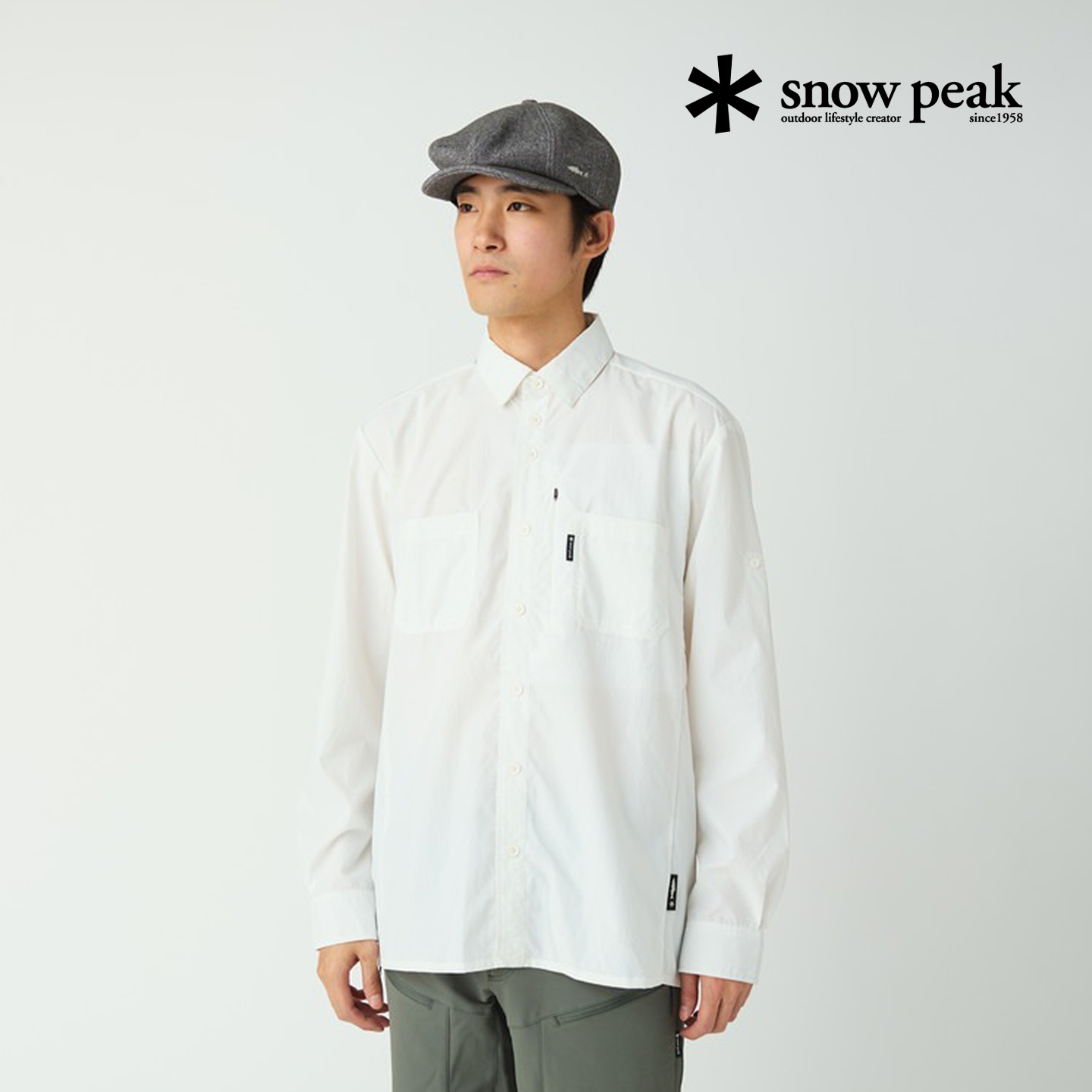 SnowPeak雪峰长袖速干衬衫