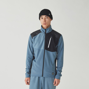 snowpeak雪峰2025秋冬户外MofM联名Hybrid抓绒夹克外套男女款上衣