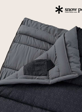 SnowPeak雪峰户外露营羽绒保暖防护单人信封睡袋成人 FES-105-2/3