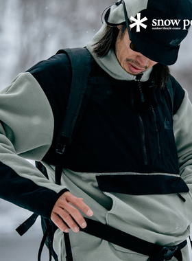 SnowPeak雪峰冬季新款MofM联名滑雪服男单板抓绒上衣 MM4510-SW01