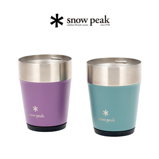 【雪峰季2025秋限定】SnowPeak雪峰双色平底啤酒杯套装 FES-360-2