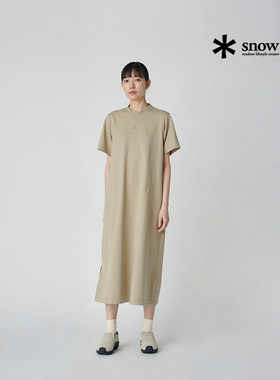 SnowPeak雪峰Insect Shield休闲圆领短袖连衣裙中长裙 SW-25SW001