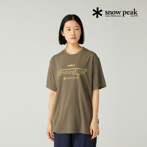SnowPeak雪峰休闲印花短袖T恤
