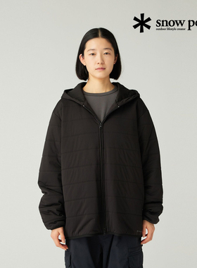 SnowPeak雪峰户外连帽卫衣外套男女同款连帽衫拉链上衣SW-25AU002