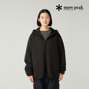 SnowPeak雪峰户外连帽卫衣外套男女同款连帽衫拉链上衣SW-25AU002