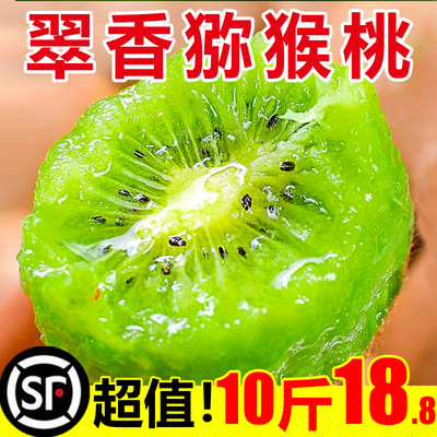 【顺丰】周至翠香猕猴桃10斤18.8