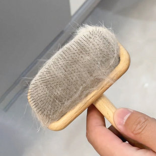 猫梳子去浮毛神器宠物猫咪狗狗梳毛专用排梳除跳蚤密齿梳宠物用品