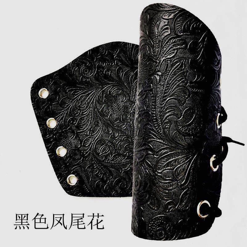 汉服护腕束袖古风覆古刺绣明制汉服锦衣卫飞鱼服男配饰山文甲护臂