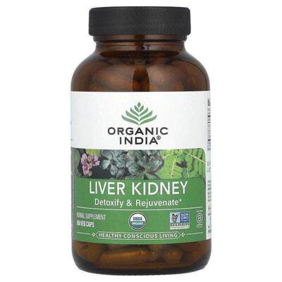Organic India肝肾护理配方焕活补充优护肝脏
