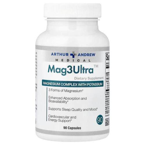 Arthur Andrew Medical,Mag3Ultra™, 90 Capsules