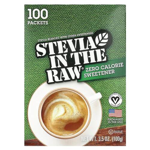 In the Raw,Stevia In The Raw®，零热量甜味剂，100 包，3.5 盎1