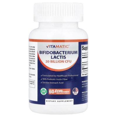Vitamatic,Bifidobacterium Lactis, 60 DRcaps® Hypromellose Ca