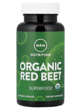 MRM Nutrition,Organic Red Beet, 60 Vegan Capsules