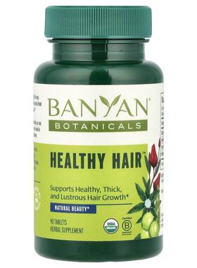 Banyan Botanicals,头发健康补充剂，90 片