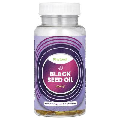 Phytoral,黑籽油，60 粒胶囊（每粒胶囊 500 毫克）
