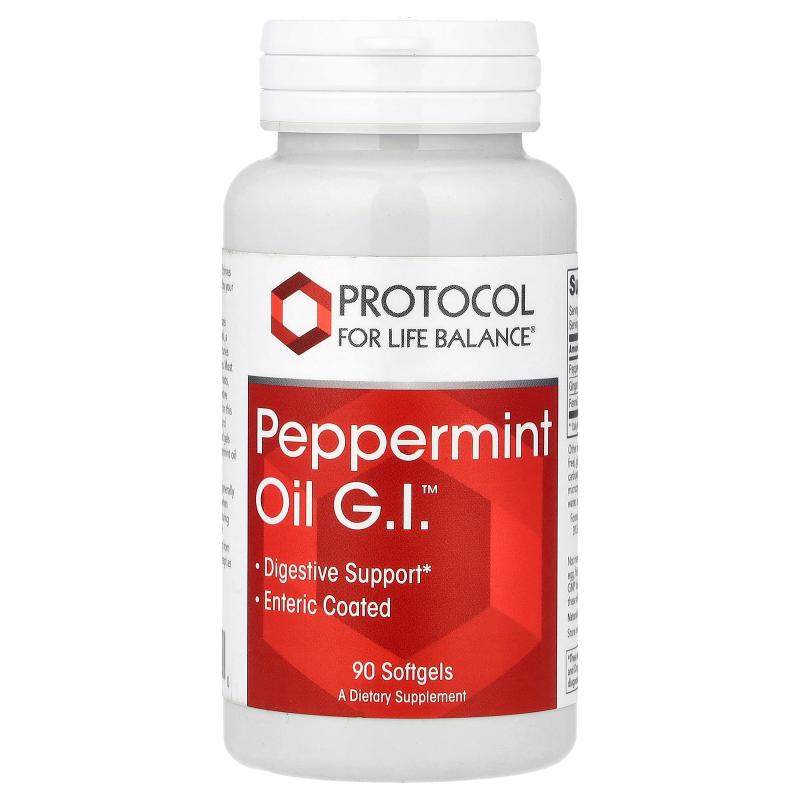 Protocol for Life Balance,Peppermint Oil G.I.™，90 粒软胶囊