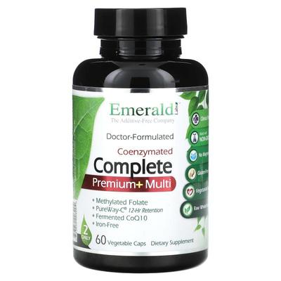 Emerald Laboratories,Complete Premium+ Multi，60 粒素食胶囊