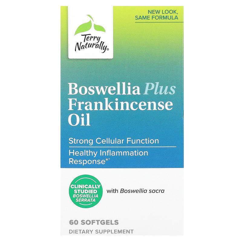 Terry Naturally,Boswellia Plus 乳香油，60 粒软凝胶