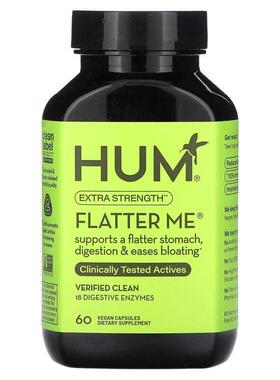 HUM Nutrition,Flatter Me，特强型，60 粒全素胶囊