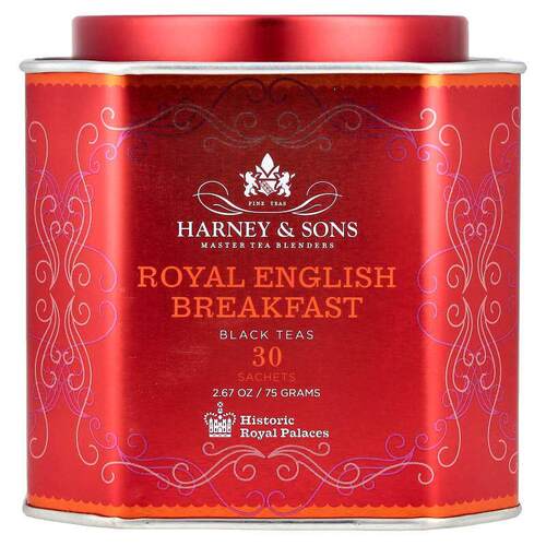 Harney & Sons,红茶，皇室英式早餐，30 包，2.67 盎司（75