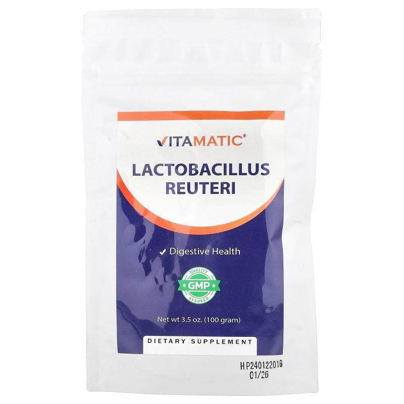 Vitamatic,罗伊氏乳杆菌，3.5 盎司（100 克）
