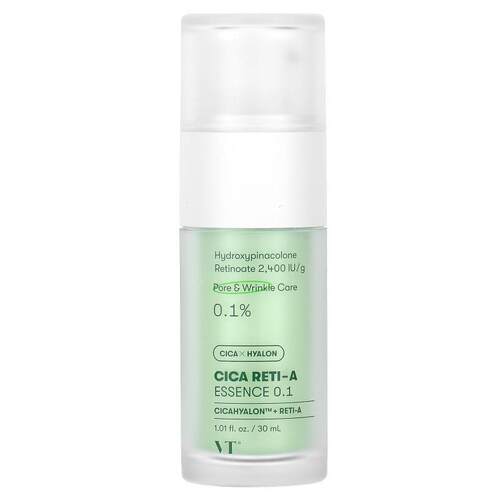 VT Cosmetics,Cica Reti-A 精华 0.1，1.01 液量盎司（30 毫升）