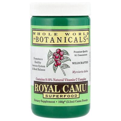 Whole World Botanicals,Royal Camu® SuperFood，3.5 盎司（100