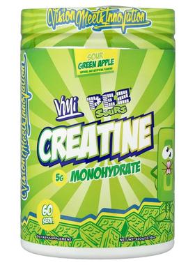 VMI Sports,Creatine Monohydrate, Pez® Sour Green Apple, 14.1