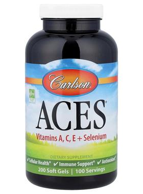 Carlson,ACES，200 粒软凝胶