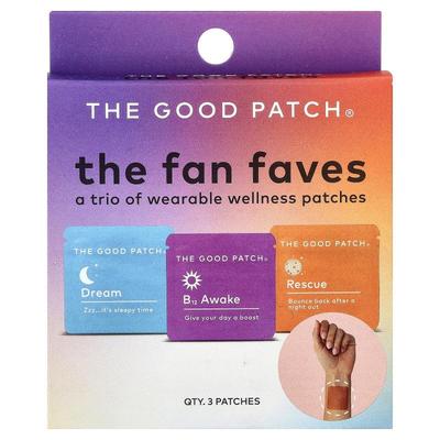The Good Patch,The Fan Faves Wellness Patches, 3 Patches