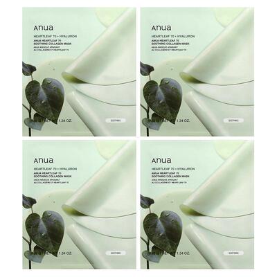 Anua,Heartleaf 70 Soothing Collagen Beauty Mask
