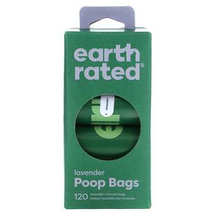Earth Rated,狗狗粪便袋，熏衣草香味，120 个，8 卷。